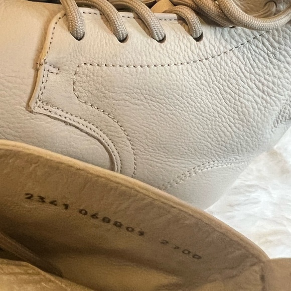 G-Star RAW Cream Leather Combat Boots Women’s | Size 8‎ Lace-Up Chunky Sole - Picture 7 of 10